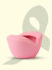 Lips Shape Ceramic Ashtray – Matte Pink