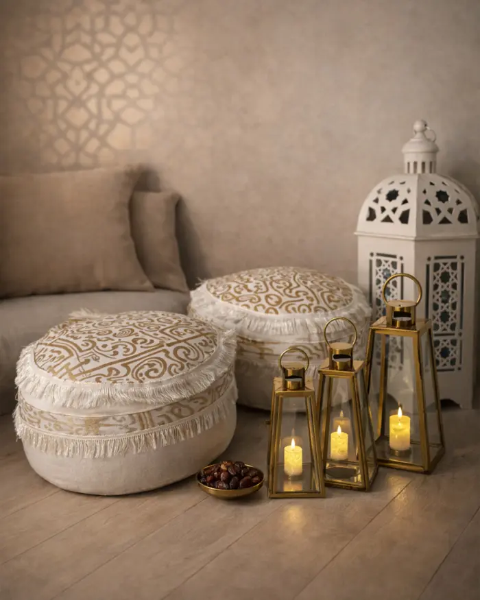 02.02 Crescent Glow Lantern Set – 3 Pieces – JIAJU Home Decor