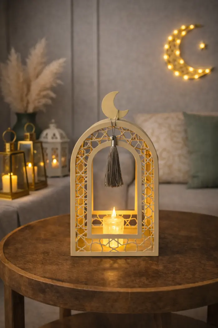 Noor Arch Lantern Set – 3 Pieces – JIAJU Home Decor