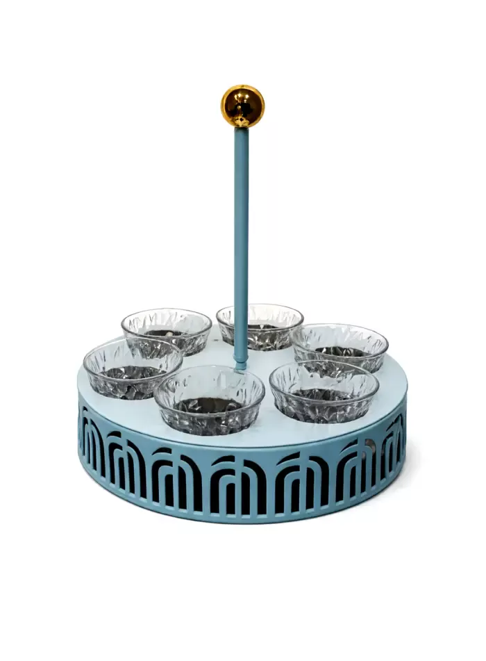 Azure Majlis Crystal Serving Set – JIAJU Home Decor