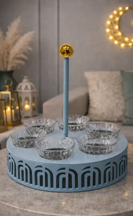 Azure Majlis Crystal Serving Set